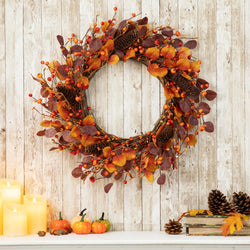 Thanksgiving Garlands, Wreaths, and Florals