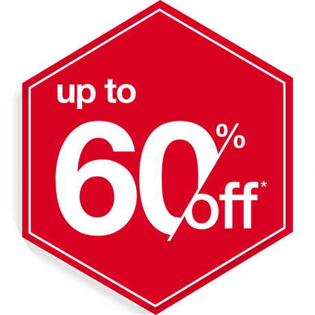 Up to 60% off