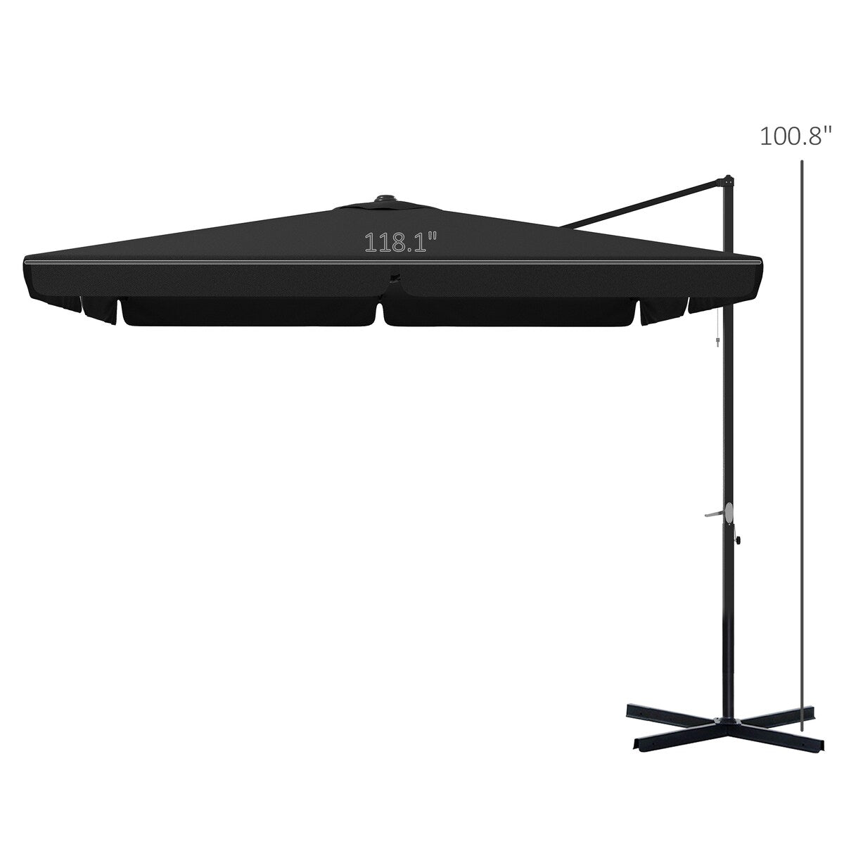 10' Cantilever Patio Umbrella