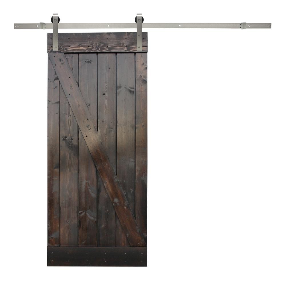 Curated visual reference: Picture Idea: Calhome 36 In X 84 In Knotty Pine Sliding Barn