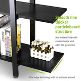 5 Tier Bookshelf Wide Display Shelves Bookshelves