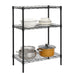 5 Tier Shelf Adjustable Wire Metal Shelving Rack Chrome