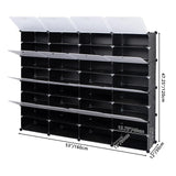 8-Tier Portable 64 Pair Shoe Rack Organizer