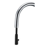 ANZZI Cresent Single Handle Pull-Down Sprayer Kitchen Faucet in Polished Chrome - Polished chrome