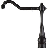 ANZZI Patriarch Single Handle Standard Kitchen Faucet in Oil Rubbed Bronze