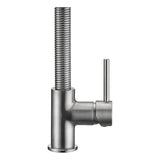 ANZZI Step Single Handle Pull-Down Sprayer Kitchen Faucet in Brushed Nickel - Brushed nickel