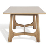 Adelee 76-inch Rectangle Wood Dining Table - Natural - 76Wx40Dx31H