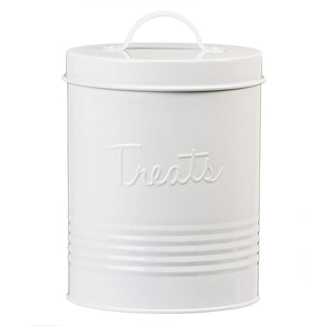 Amici Home Retro Treats Storage Canister With Lid for Pet Food