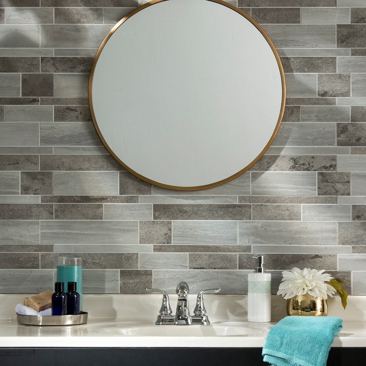 Aspect Collage Peel and Stick Wall Tile