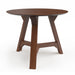 Aubrey Round Wood Side Table