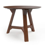 Aubrey Round Wood Side Table