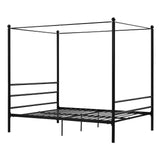 Avenue Greene Knox Four Post Metal Canopy Bed