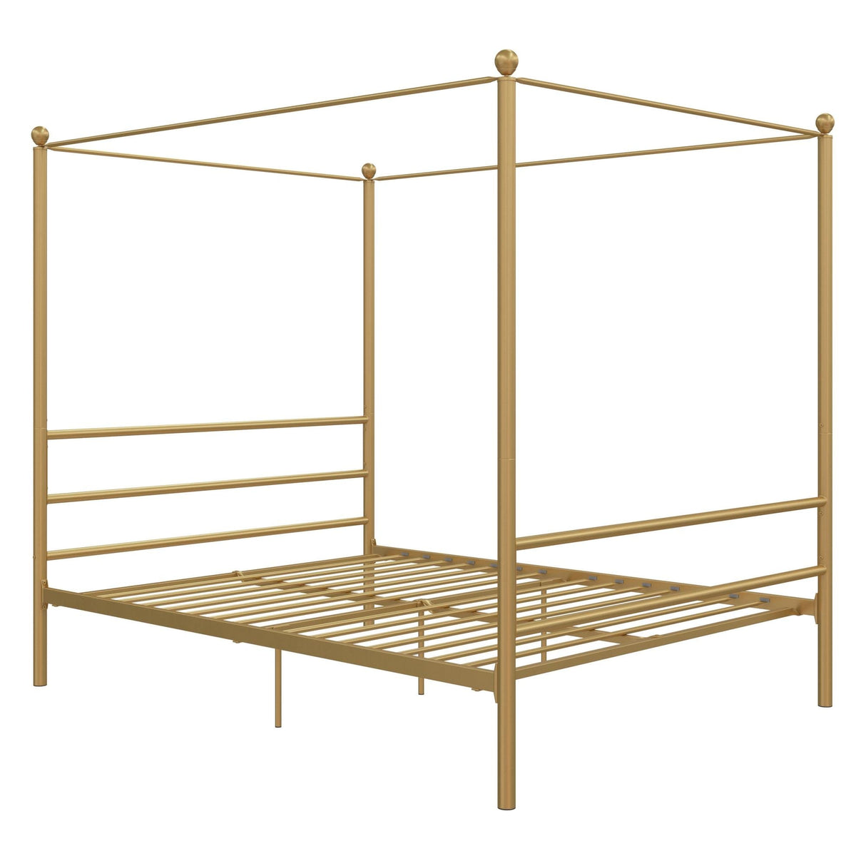 Avenue Greene Knox Four Post Metal Canopy Bed