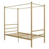 Avenue Greene Knox Four Post Metal Canopy Bed