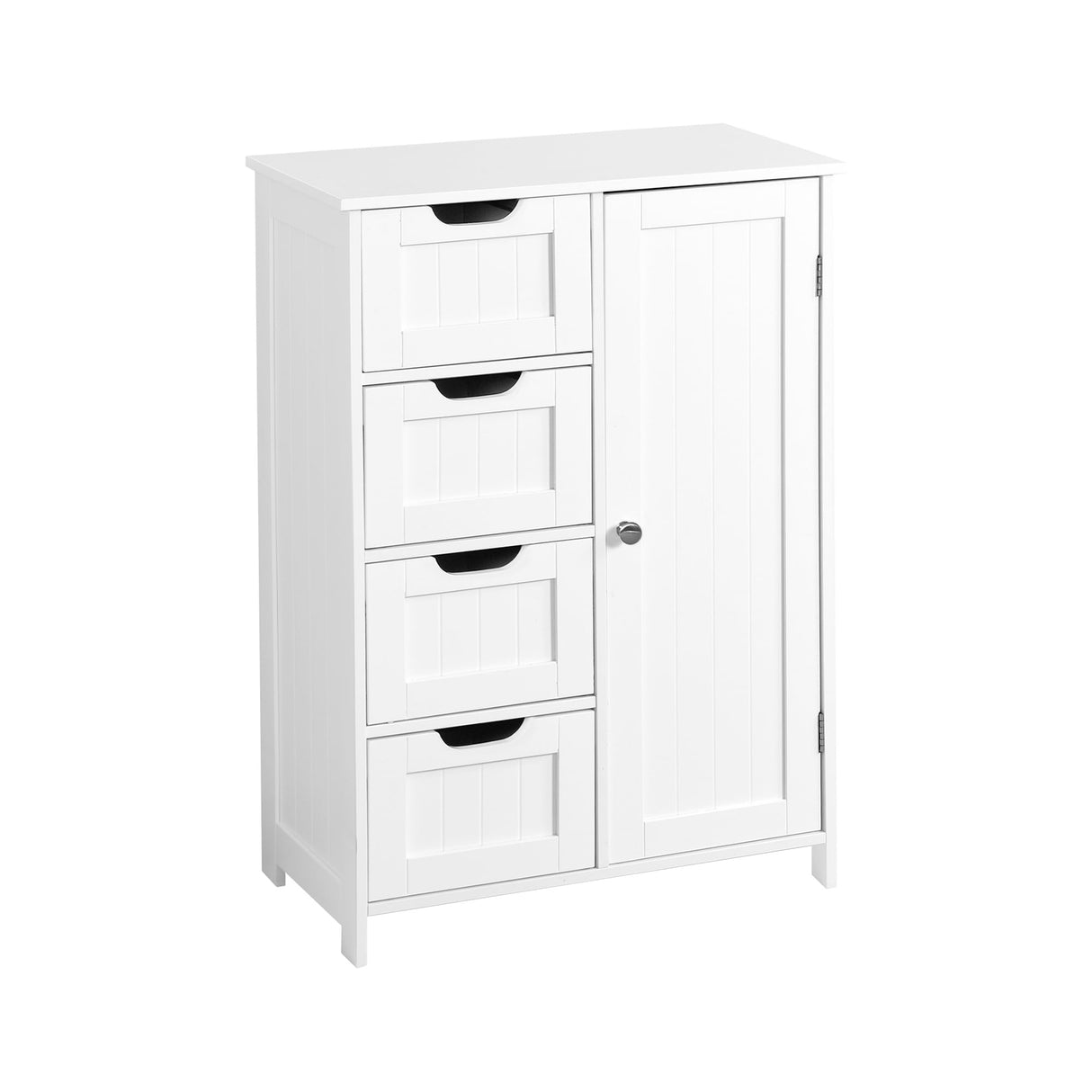 Bathroom Storage Cabinet with Adjustable Shelf and Drawers