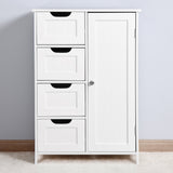 Bathroom Storage Cabinet with Adjustable Shelf and Drawers