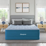 Beautyrest Comfort Plus Air Mattress with Built-in Pump - Inflatable Guest Bed with Plush Cooling Top