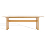 Bellarose 94-inch Travert Dining Table - Natural/Travertine - 94Wx39Dx30H