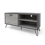 Christopher Knight Home Bijan Mid-Century Modern Two-Toned TV Stand with Hairpin Legs