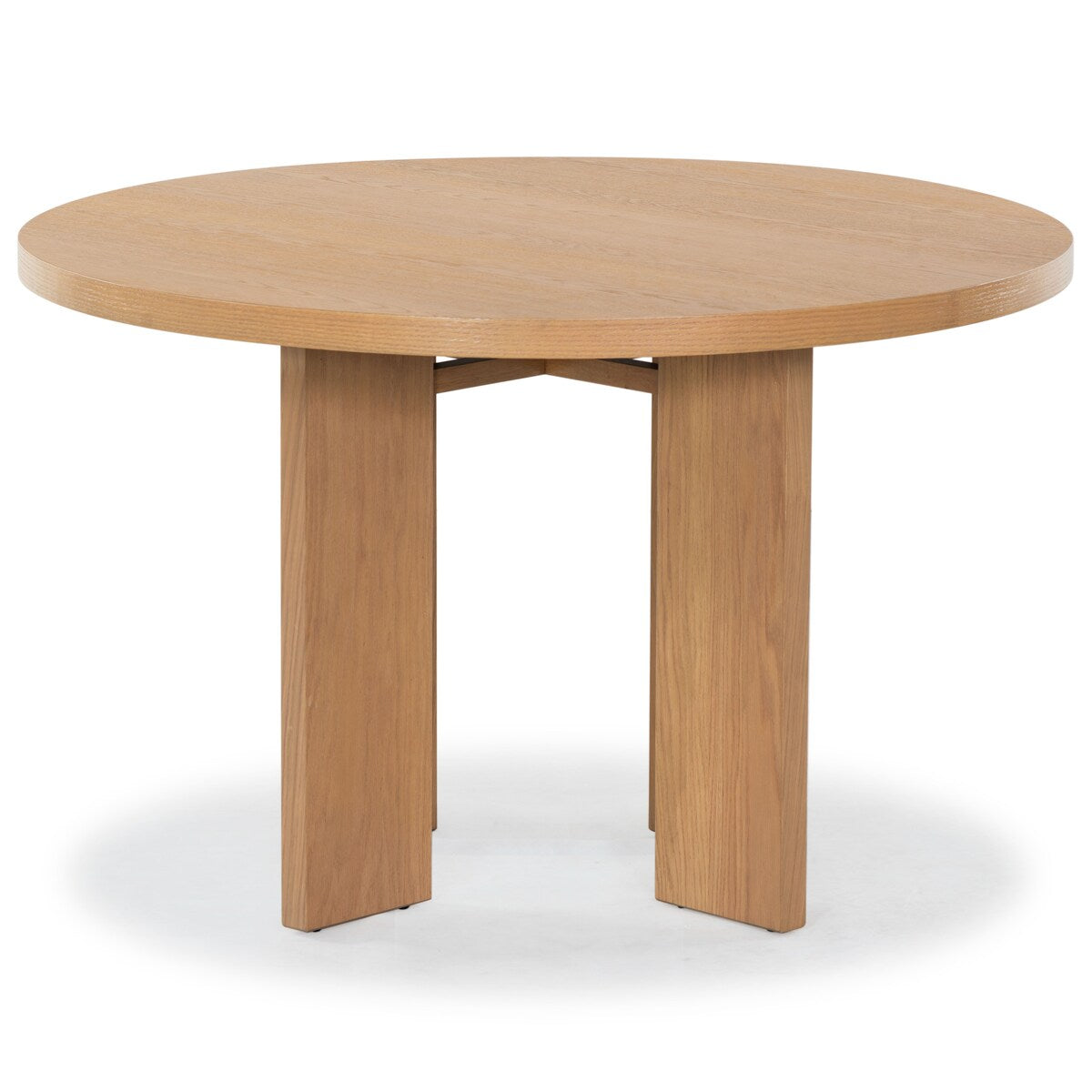 Calamaria 48-inch Round Wood Dining Table - Natural - 48Wx48Dx30H