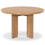 Calamaria 48-inch Round Wood Dining Table - Natural - 48Wx48Dx30H