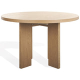 Calamaria 48-inch Round Wood Dining Table - Natural - 48Wx48Dx30H