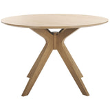 Carolee 46-inch Round Dining Table - Natural - 46Wx46Dx30H