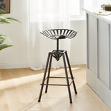 Chapman 28-inch Iron Saddle Copper Barstool by Christopher Knight Home - 15.70" D x 19.80" W x 28.2" H