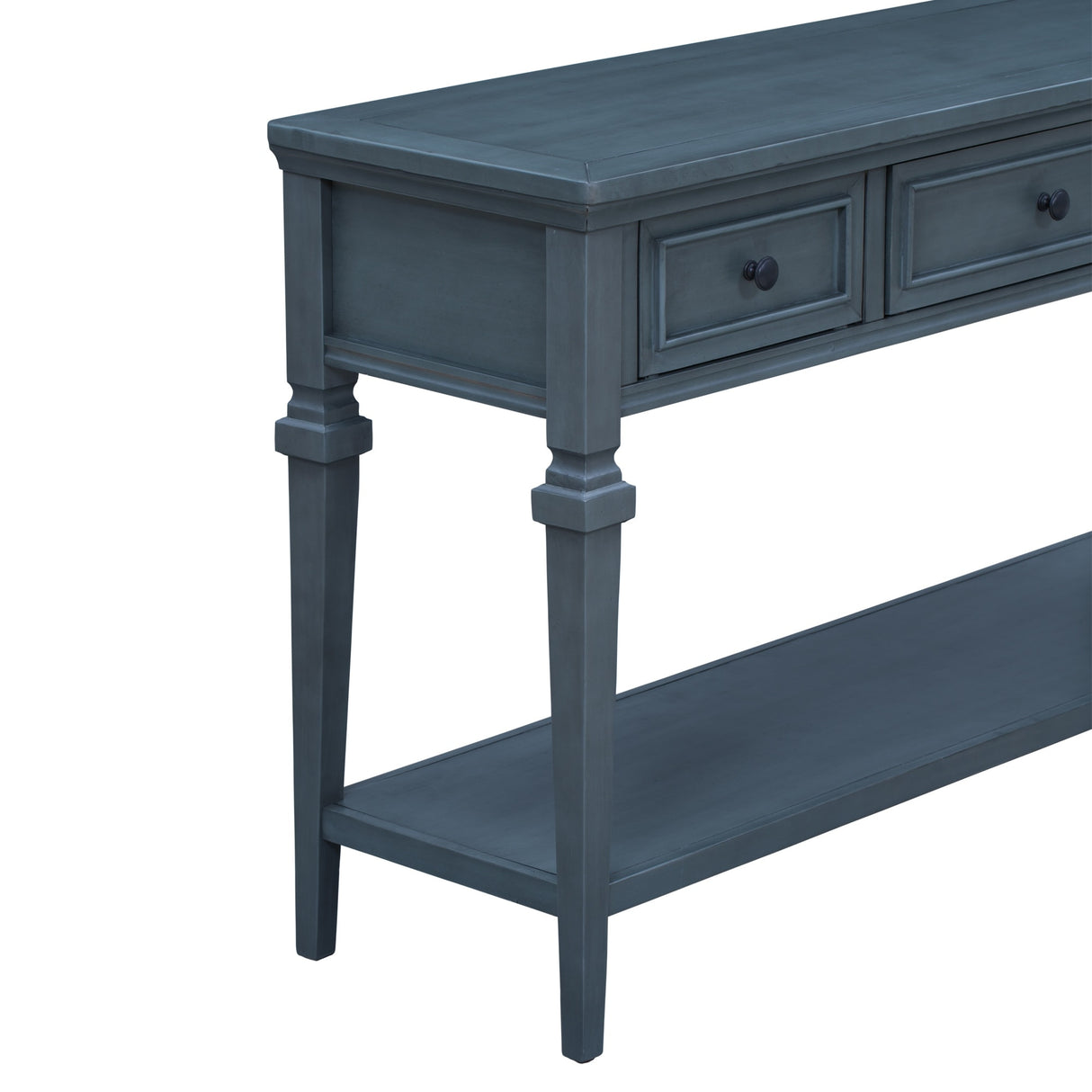 Classic Retro Style Console Table with Three Drawers