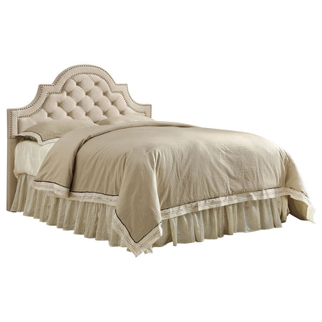 Ojai Beige Tufted Upholstered Headboard