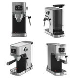 Compact Coffee Machine for Home Geek Chef Espresso Machine - 11.80"L * 5.90"W * 12.20"H
