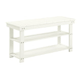 Convenience Concepts Oxford Utility Mudroom Bench with Shelves