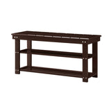 Convenience Concepts Oxford Utility Mudroom Bench with Shelves