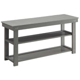 Convenience Concepts Oxford Utility Mudroom Bench with Shelves