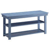 Convenience Concepts Oxford Utility Mudroom Bench with Shelves