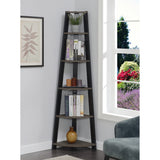 Convenience Concepts Newport 5 Tier Corner Bookshelf