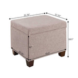 Convenience Concepts Madison Storage Ottoman