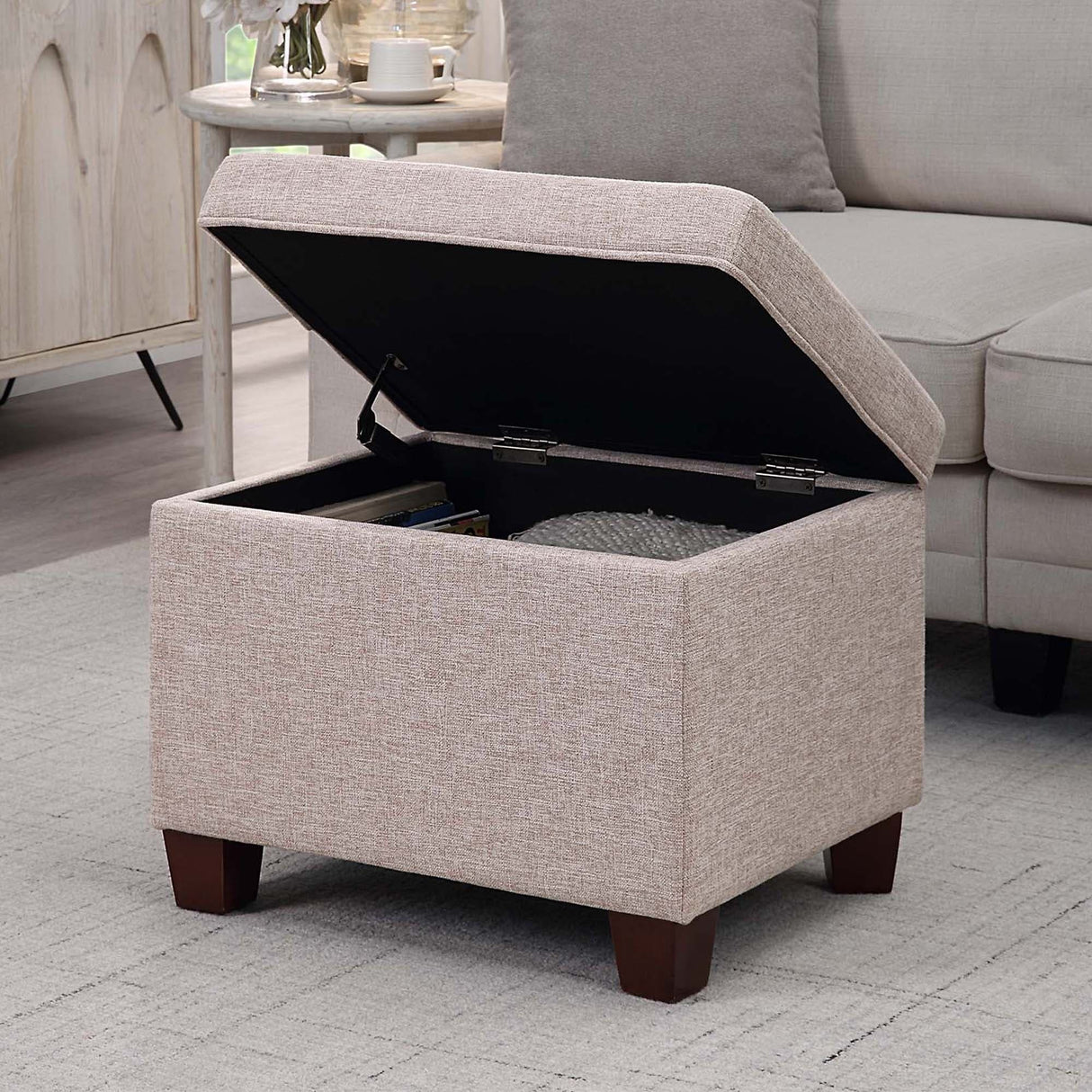 Convenience Concepts Madison Storage Ottoman