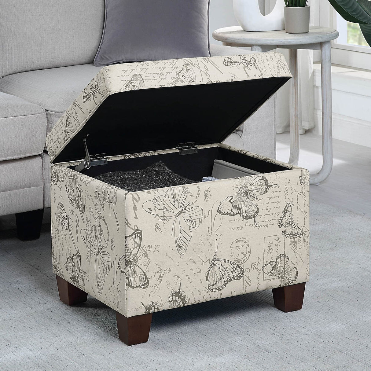 Convenience Concepts Madison Storage Ottoman