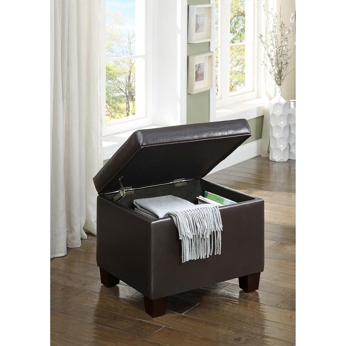 Convenience Concepts Madison Storage Ottoman