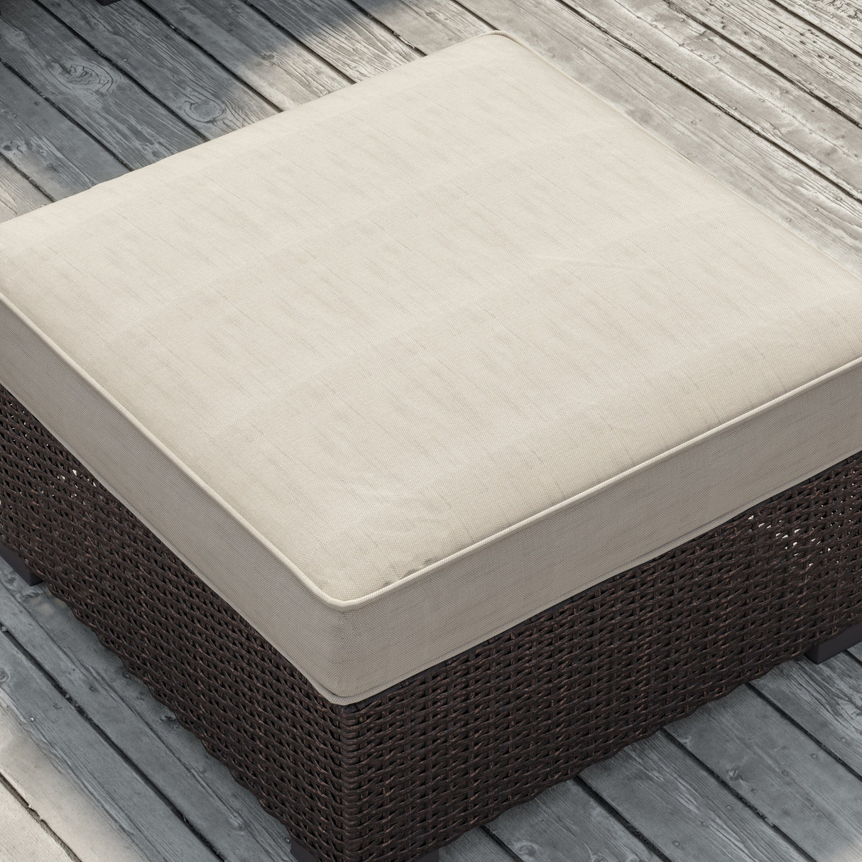 Corvus Oreanne 11-piece Wicker Patio Fire Pit Set