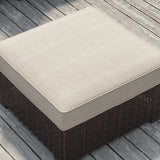 Corvus Oreanne 11-piece Wicker Patio Fire Pit Set