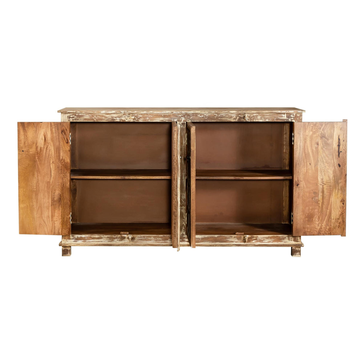 Danbury Mills Antique Sienna 4 Door Accent Cabinet