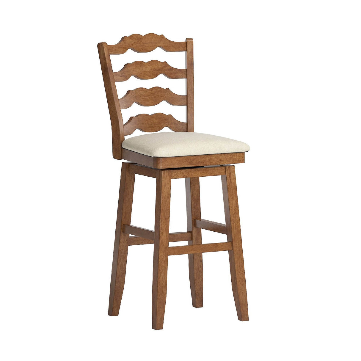 Eleanor French Ladder Back Swivel Stool by iNSPIRE Q Classic