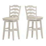 Eleanor French Ladder Back Swivel Stool by iNSPIRE Q Classic