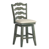 Eleanor French Ladder Back Swivel Stool by iNSPIRE Q Classic