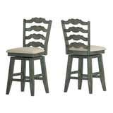 Eleanor French Ladder Back Swivel Stool by iNSPIRE Q Classic