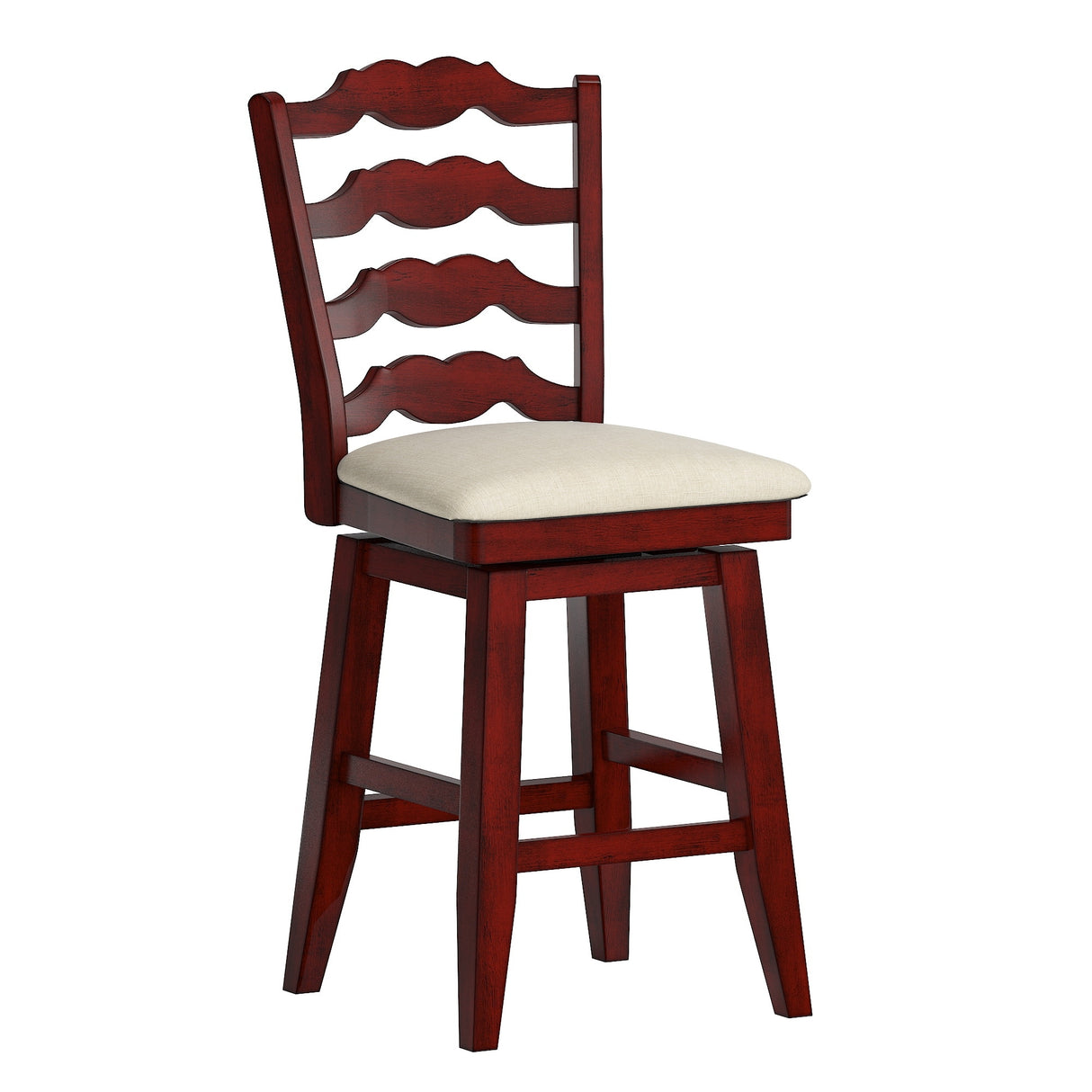 Eleanor French Ladder Back Swivel Stool by iNSPIRE Q Classic