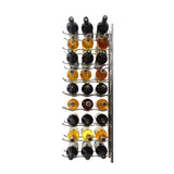 Epicureanist 27-Bottle Metal Wine Rack