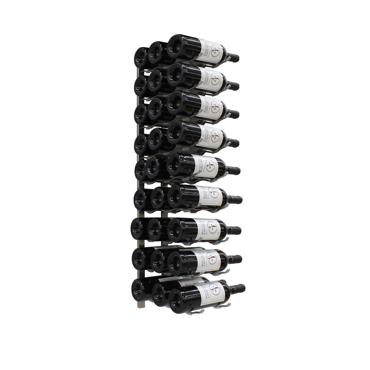 Epicureanist 27-Bottle Metal Wine Rack